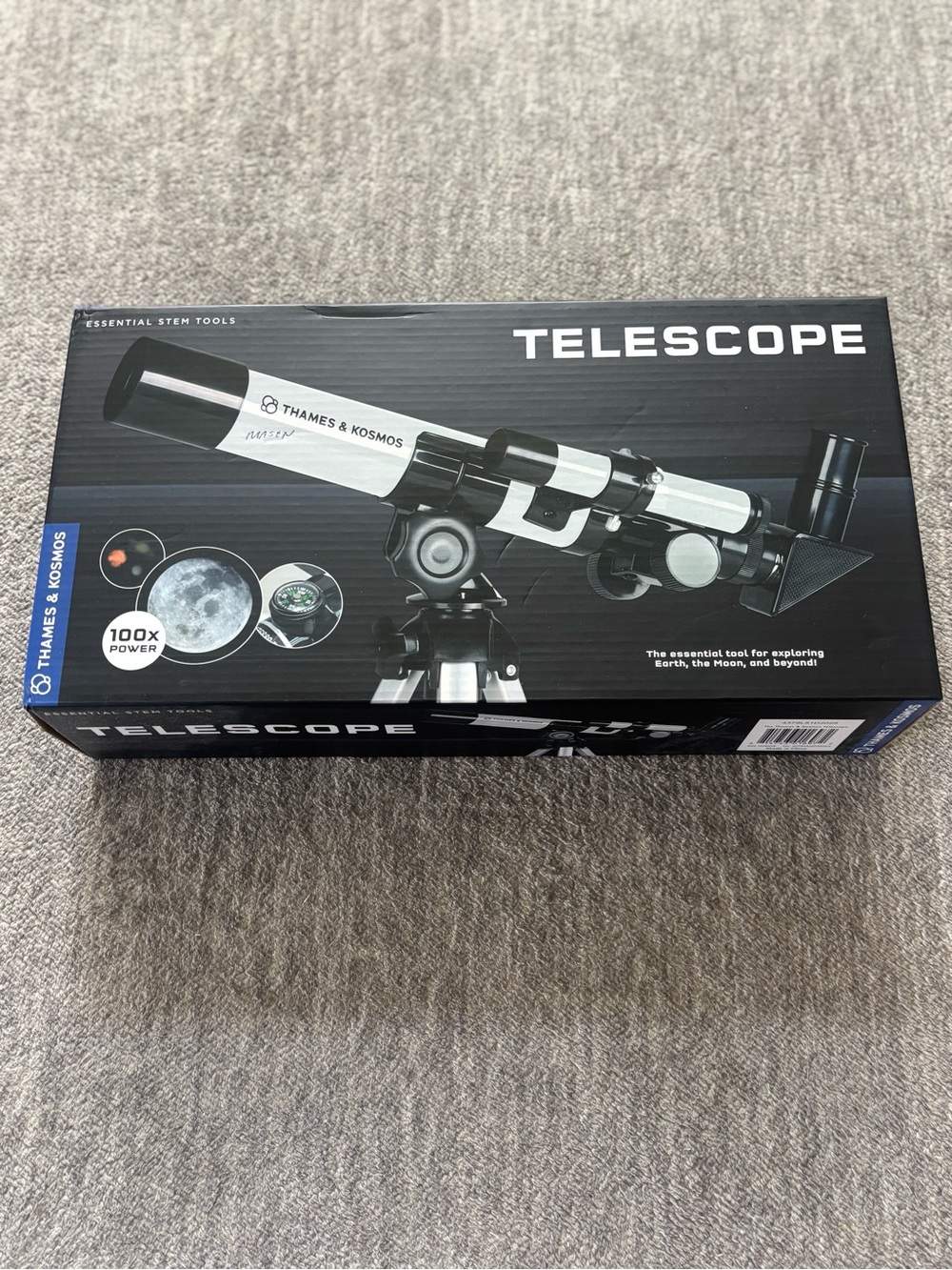The Thames & Kosmos Telescope Essential STEM Tool Childrens Refractor New